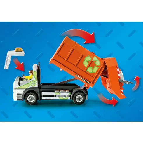 Playmobil 70200 Szelektív hulladékgyűjtő kukásautó