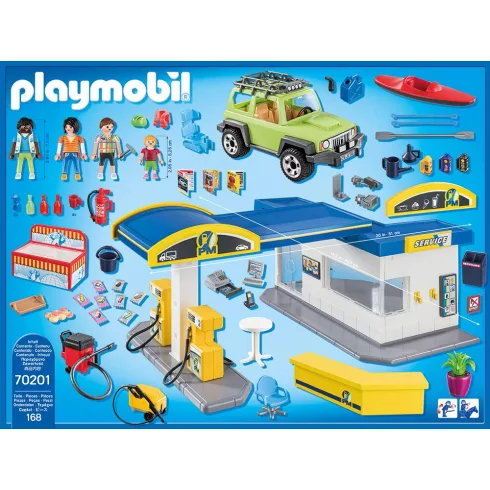 Playmobil 70201 Benzinkút