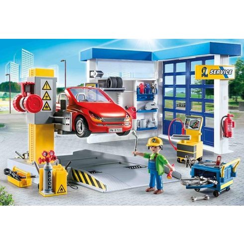 Playmobil 70202 Autószerelő műhely (csomagolássérült)