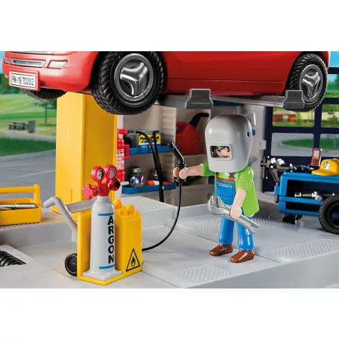 Playmobil 70202 Autószerelő műhely (csomagolássérült)