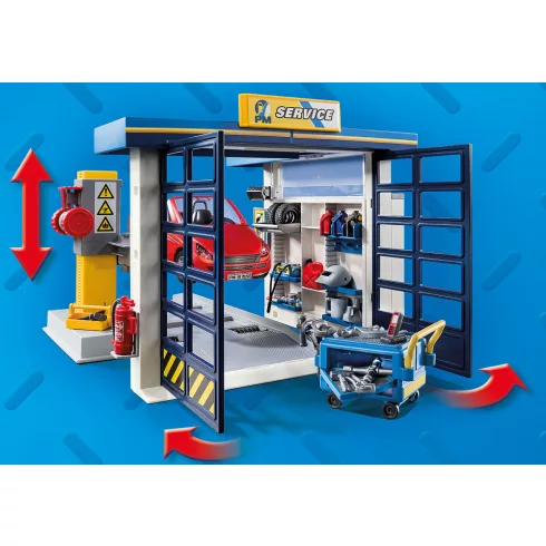 Playmobil 70202 Autószerelő műhely (csomagolássérült)