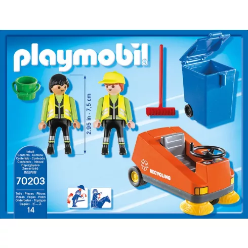 Playmobil 70203 Utcaseprő autó
