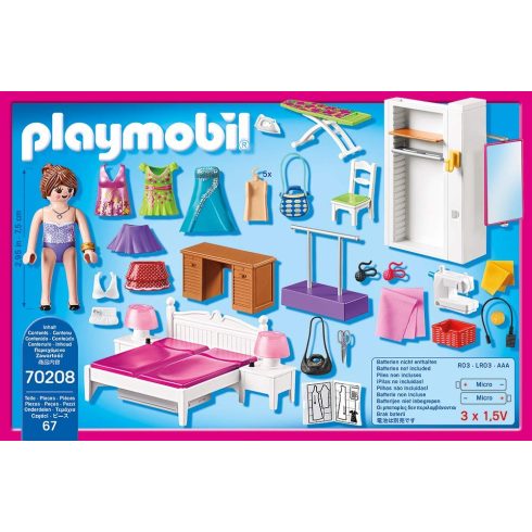 Playmobil 70208 Hálószoba varrósarokkal