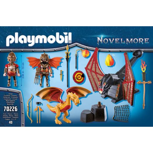 Playmobil 70226 Novelmore - Burnham sárkányneveldéje