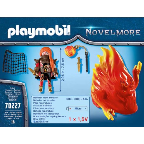 Playmobil 70227 Novelmore - Burnham tűzszelleme