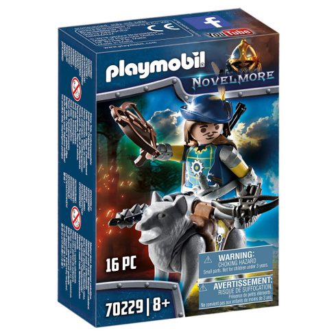 Playmobil 70229 Novelmore íjász farkassal