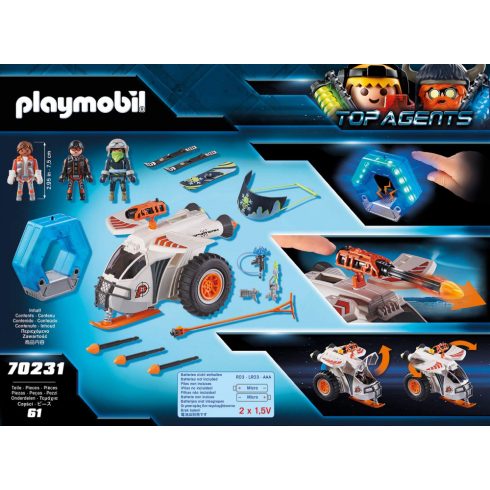 Playmobil 70231 SPY TEAM Hósikló