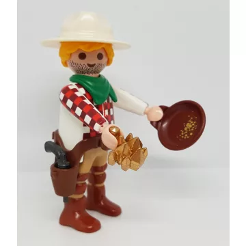   Playmobil 70242 Aranyásó cowboy zsákbamacska figura 17. sorozat (fiúknak)