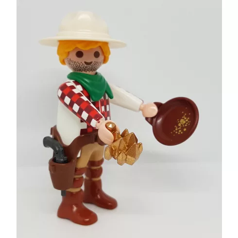 Playmobil 70242 Aranyásó cowboy zsákbamacska figura 17. sorozat (fiúknak)