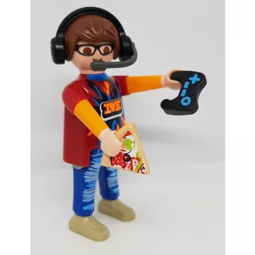   Playmobil 70242 Gamer zsákbamacska figura 17. sorozat (fiúknak)