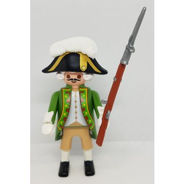   Playmobil 70242 Zöldkabátos katona zsákbamacska figura 17. sorozat (fiúknak)