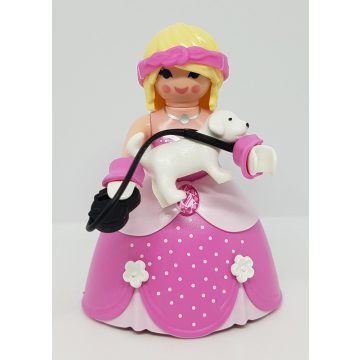   Playmobil 70243 Hölgy kiskutyával zsákbamacska figura 17. sorozat (lányoknak)