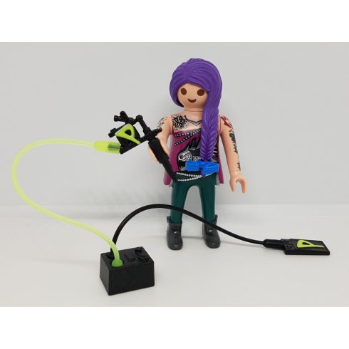Playmobil 70243 Tetováló művész zsákbamacska figura 17. sorozat (lányoknak)