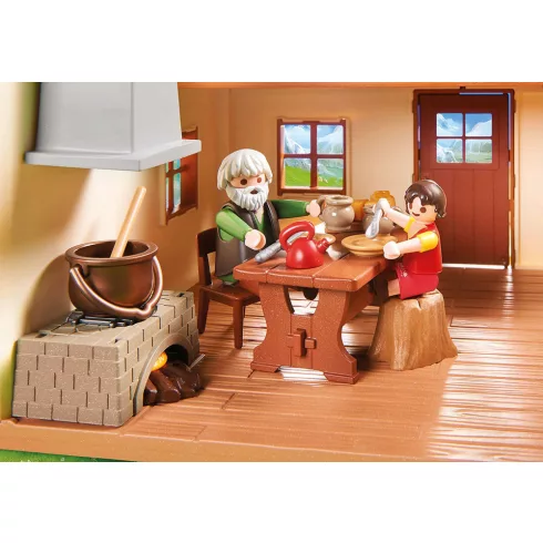 Playmobil 70253 Heidi és Nagyapó az alpesi kunyhóban