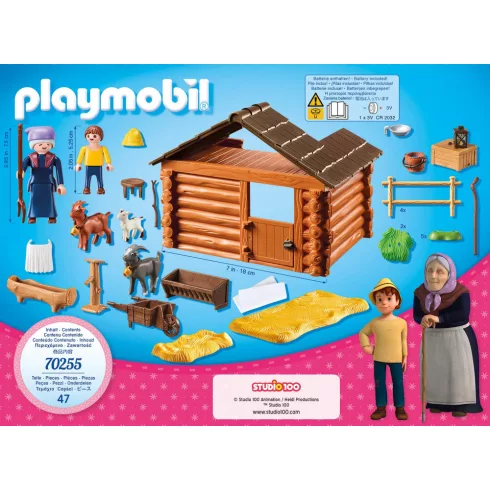 Playmobil 70255 Heidi - Peter kecskeólja (csomagolássérült)