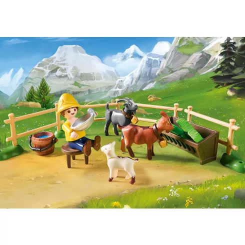 Playmobil 70255 Heidi - Peter kecskeólja (csomagolássérült)