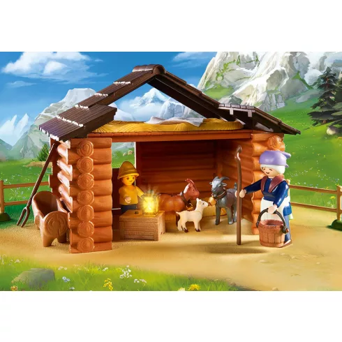Playmobil 70255 Heidi - Peter kecskeólja