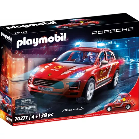 Playmobil 70277 Porsche Macan S tűzoltóautó