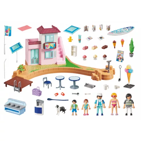 Playmobil 70279 Fagyizó a kikötőben