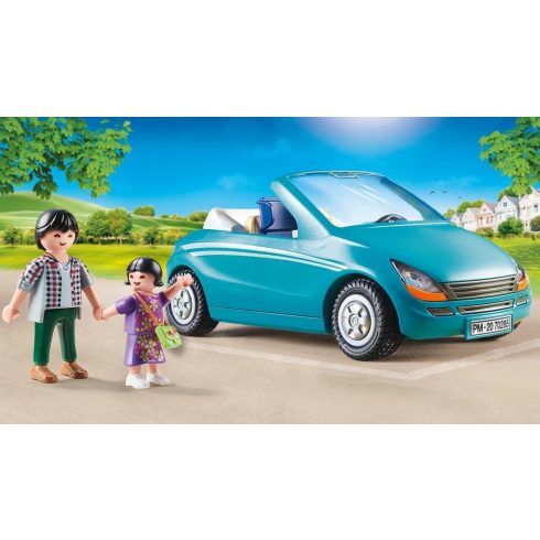 Playmobil 70285 Apuka kislányával és autóval
