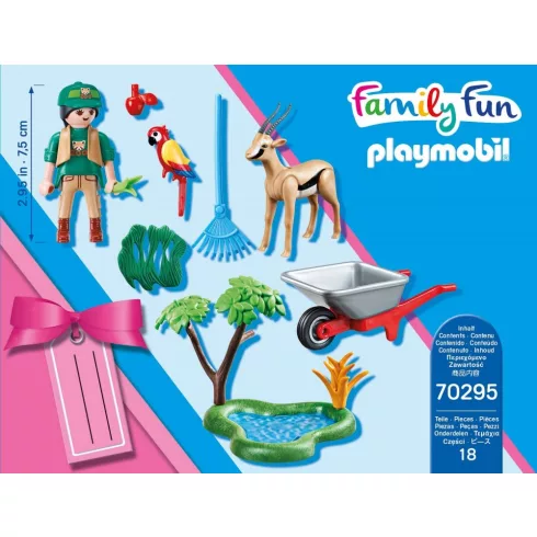 Playmobil 70295 Állatkert ajándékszett