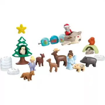   Playmobil 70297 Junior Karácsony - Adventi kalendárium, naptár - Erdei állatok