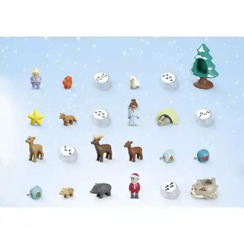 Playmobil 70297 Junior Karácsony - Adventi kalendárium, naptár - Erdei állatok