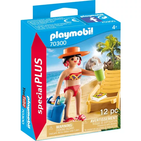 Playmobil 70300 Strandoló nyugággyal