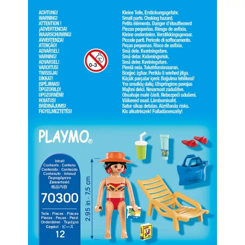 Playmobil 70300 Strandoló nyugággyal