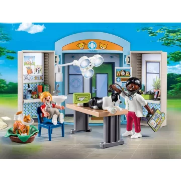 Playmobil 70309 Állatorvos játékdoboz