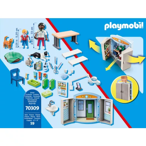 Playmobil 70309 Állatorvos játékdoboz