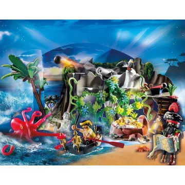   Playmobil 70322 Karácsony - Adventi kalendárium, naptár - Kalózok