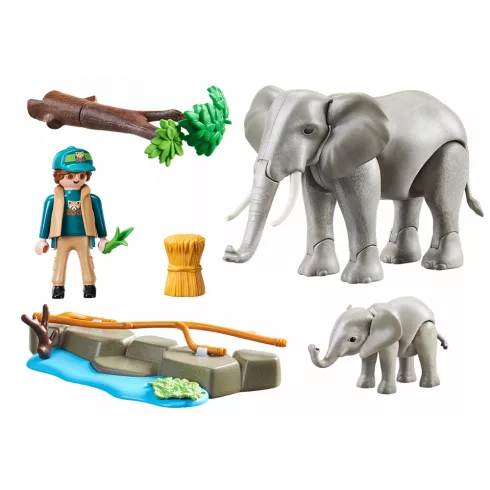Playmobil 70324 Elefántok a kifutón