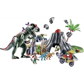 Playmobil 70327 T-Rex támadás a vulkánnál