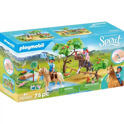Playmobil 70330 Spirit - Kihívás a folyónál