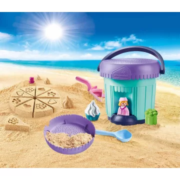 Playmobil 70339 1.2.3 Homok cukrászda kreatív készlet