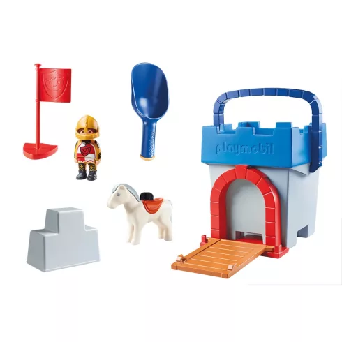 Playmobil 70340 1.2.3 Homokvár kreatív készlet