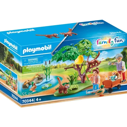 Playmobil 70344 Kacsák és vörös pandák a kifutón