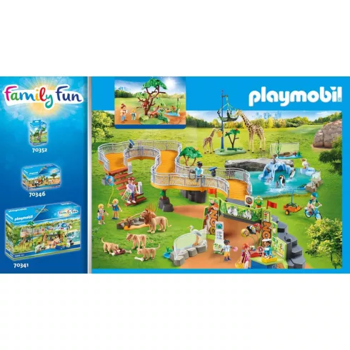 Playmobil 70344 Kacsák és vörös pandák a kifutón