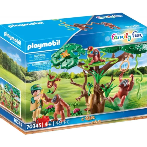 Playmobil 70345 Orangutánok a fán