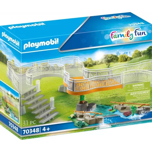 Playmobil 70348 Nagy állatkert kiegészítő készlet