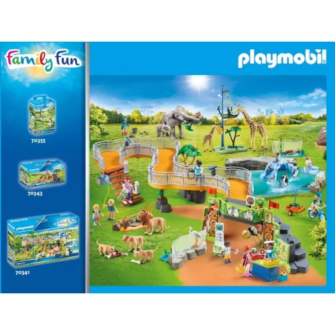 Playmobil 70348 Nagy állatkert kiegészítő készlet