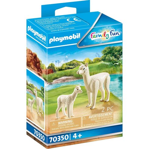 Playmobil 70350 Alpaka kicsinyével