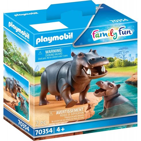 Playmobil 70354 Víziló kicsinyével