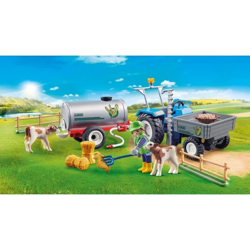 Playmobil 70367 Traktor víztartállyal