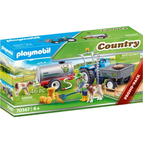 Playmobil 70367 Traktor víztartállyal