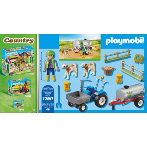 Playmobil 70367 Traktor víztartállyal