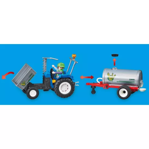 Playmobil 70367 Traktor víztartállyal