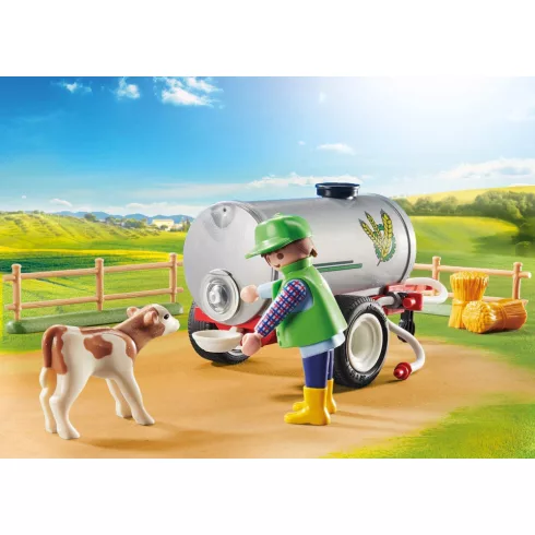 Playmobil 70367 Traktor víztartállyal