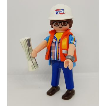   Playmobil 70369 Építésvezető zsákbamacska figura 18. sorozat (fiúknak)
